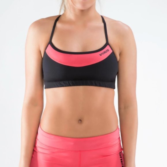 👋Virus Performance Stay Cool Eclipse Sports Bra Size Medium - Picture 3 of 8